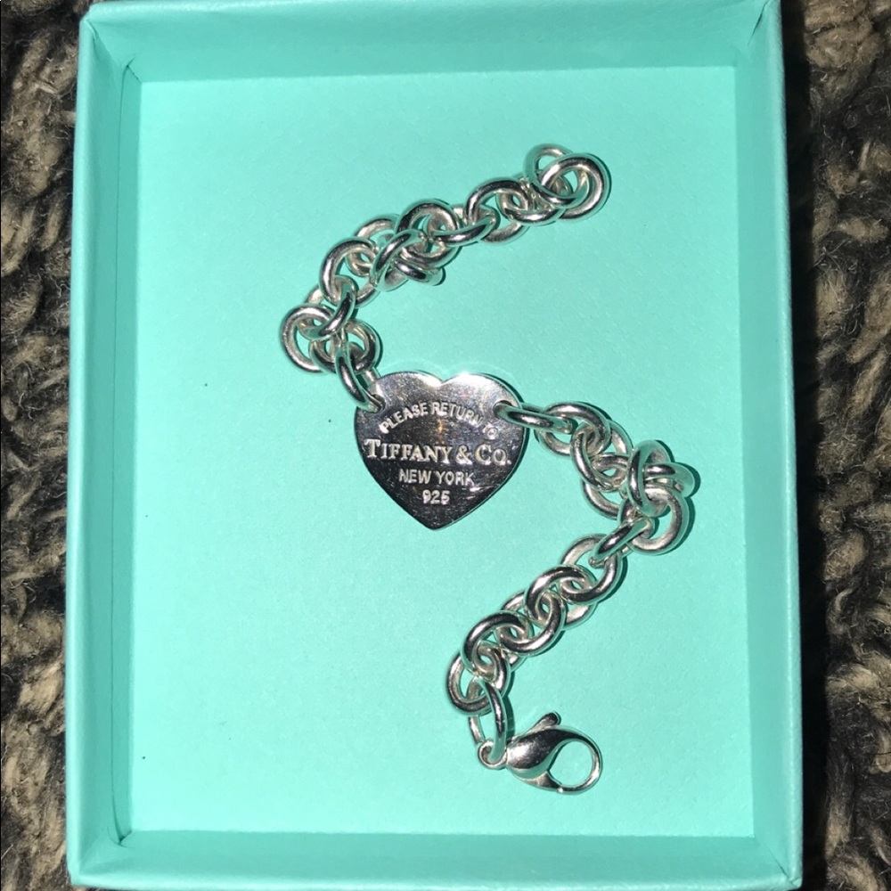 Return To Tiffany Heart Tag Bracelet